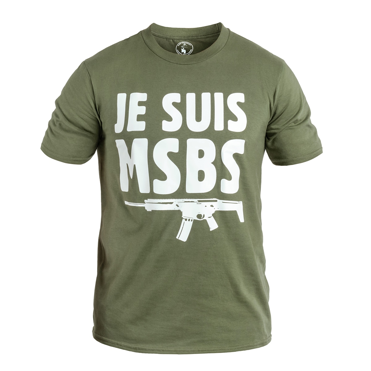 Koszulka T-shirt Kałdun Je Suis MSBS Grot - Zielona