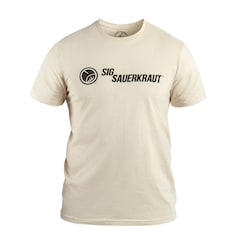 Koszulka T-shirt Kałdun Sig Sauerkraut - Piaskowa/Czarna