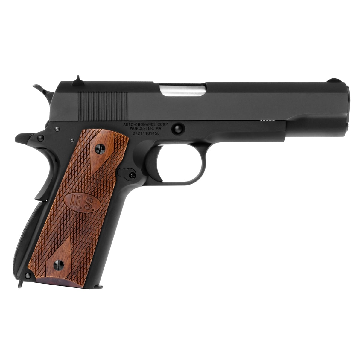 Пістолет GBB CyberGun Auto Ordnance M1911A1 - Matt Black Wood