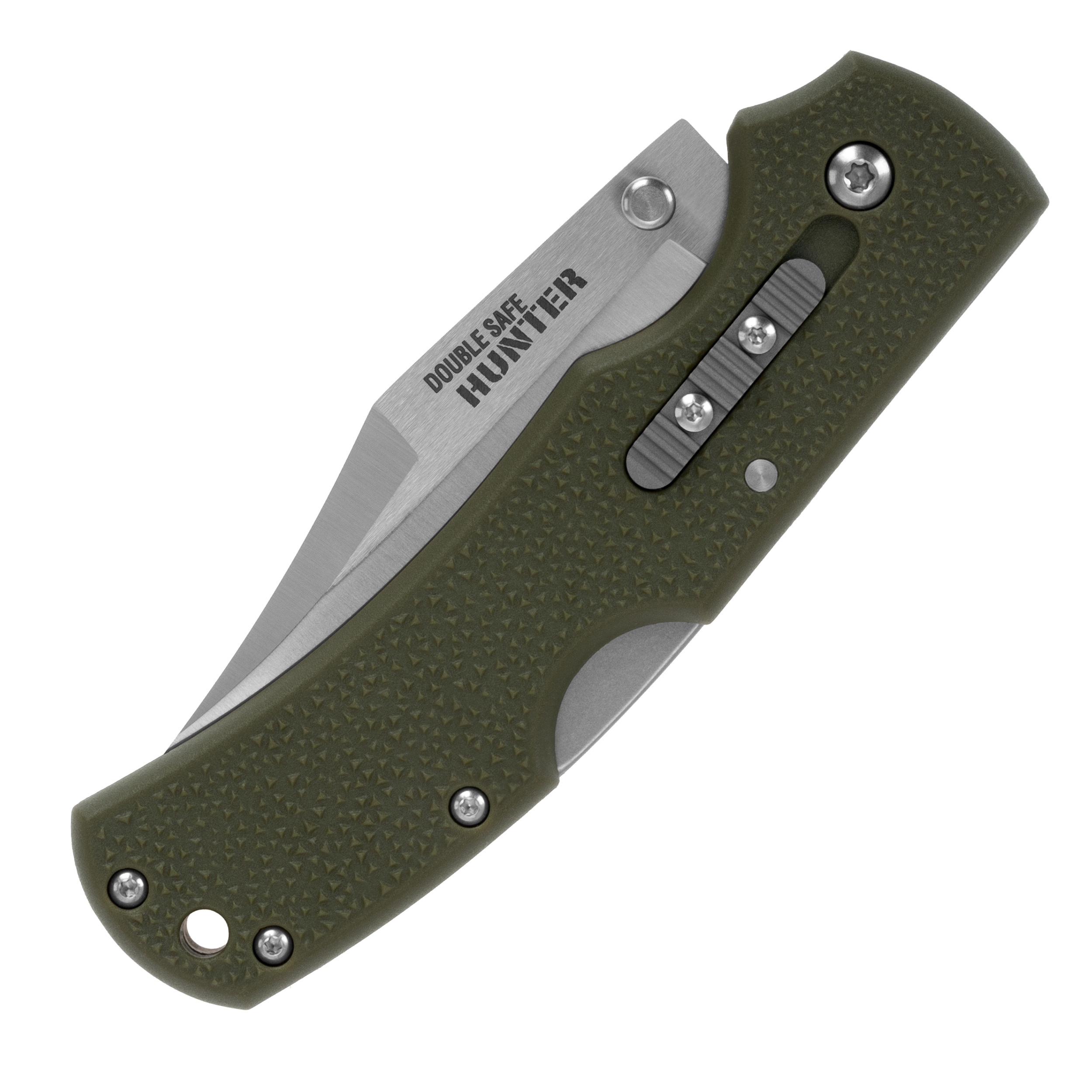 Nóż składany Cold Steel Double Safe Hunter 8Cr13MoV OD Green