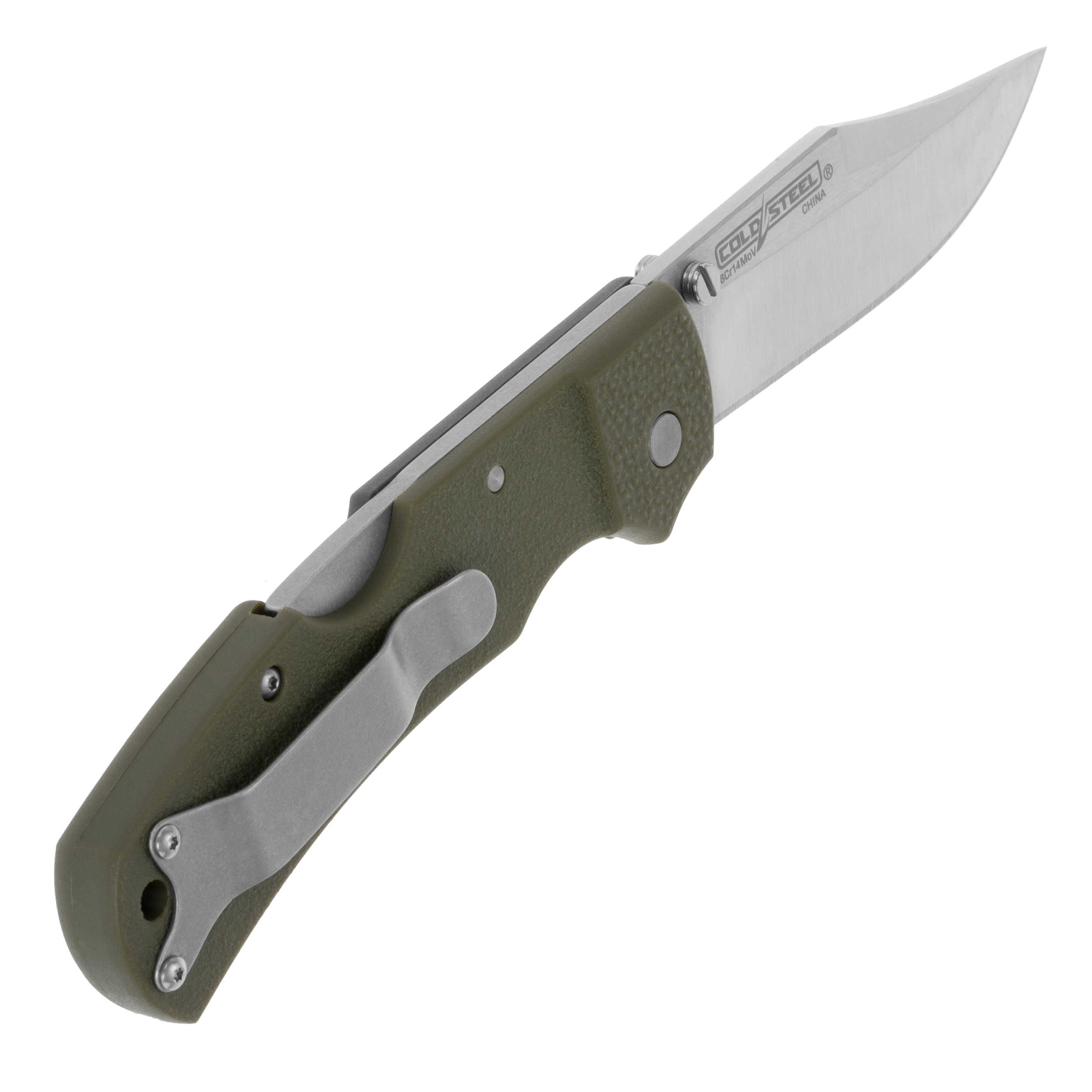 Nóż składany Cold Steel Double Safe Hunter 8Cr13MoV OD Green