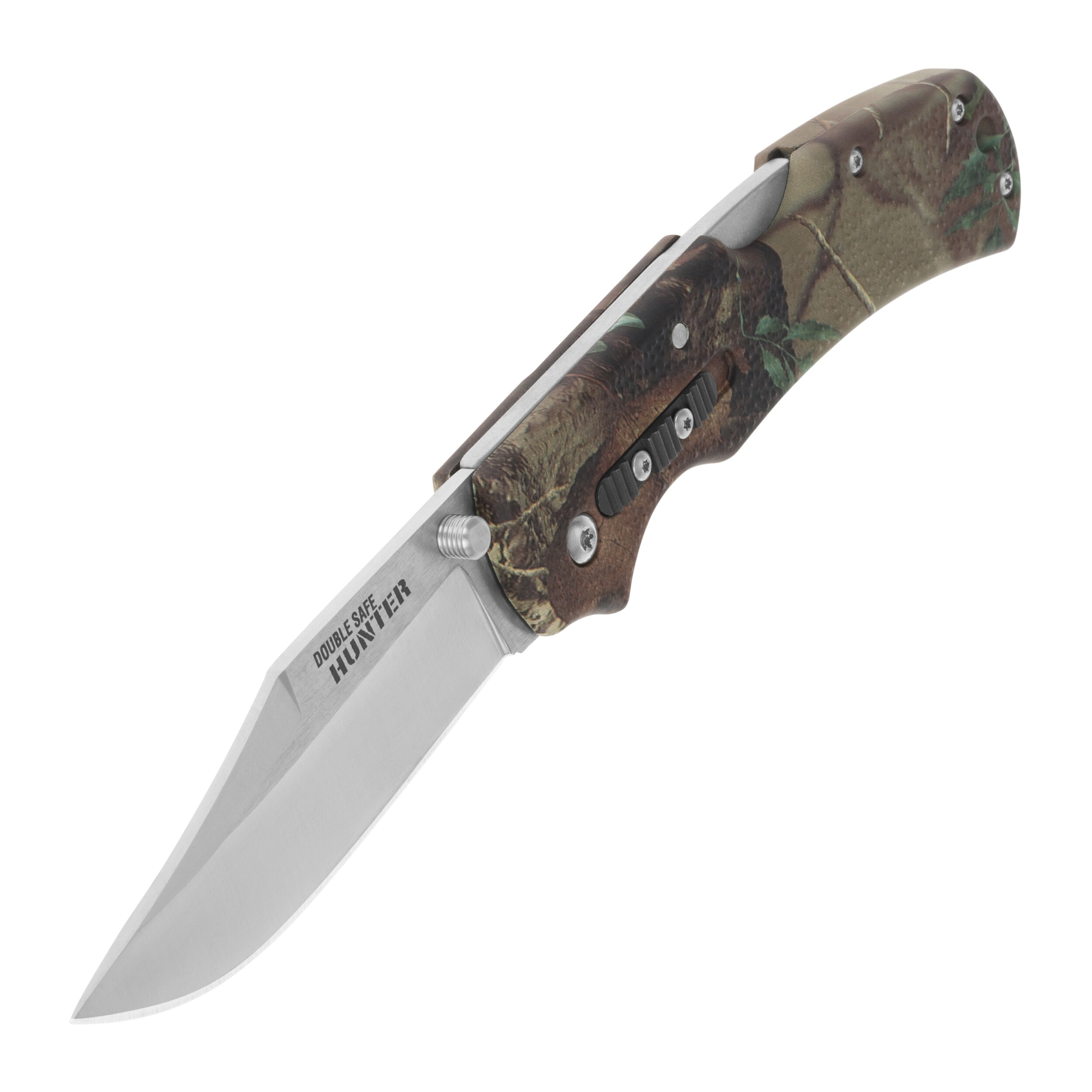 Складний ніж Cold Steel Double Safe Hunter - Camo Metal Clip Folder 8Cr13MoV