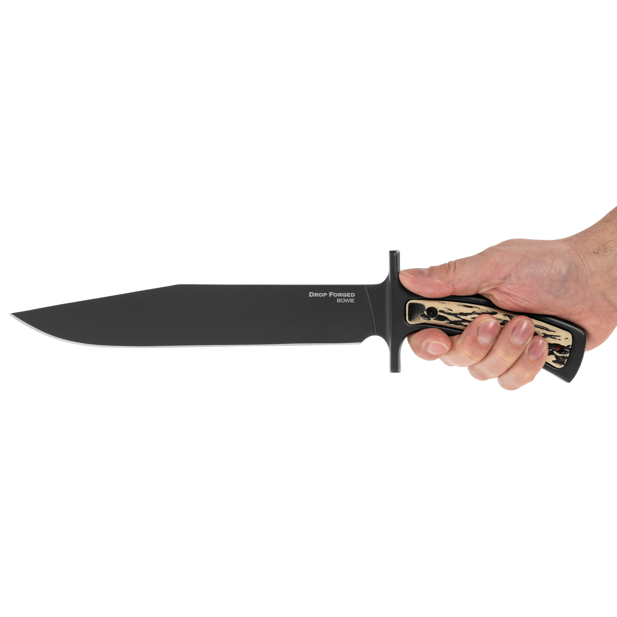 Ніж Cold Steel Drop Forged Bowie 52100 Чорний