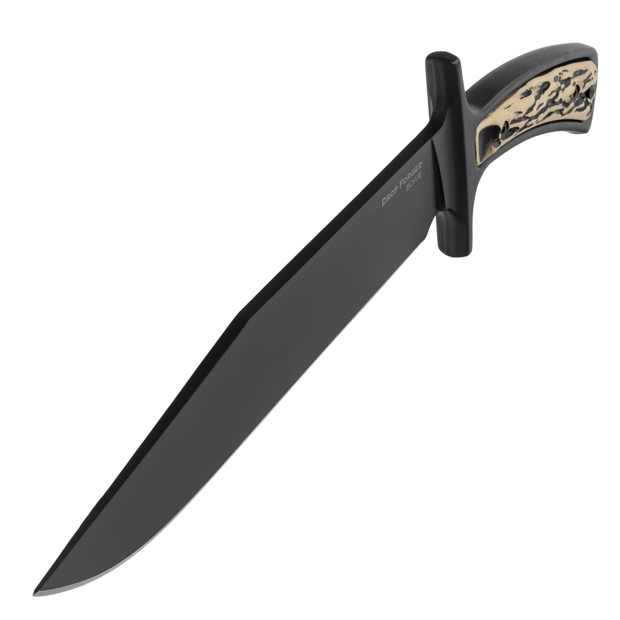 Ніж Cold Steel Drop Forged Bowie 52100 Чорний