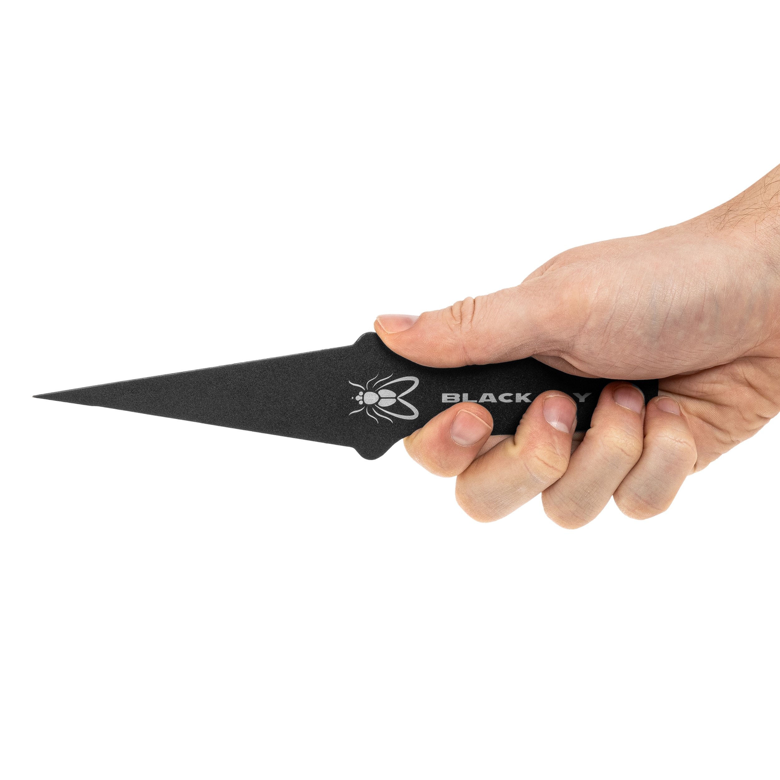 Cold Steel Black Fly Thrower Spike Spring Steel Throwing Knife