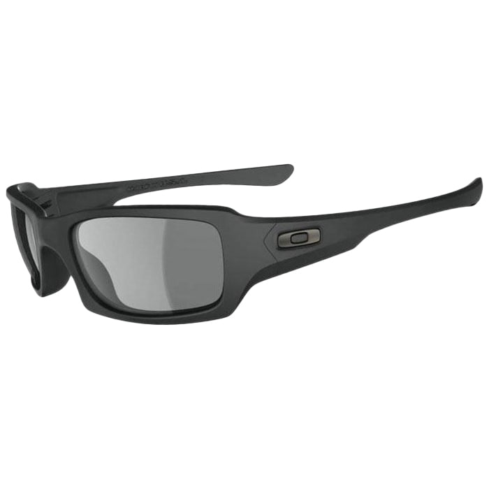 Okulary przeciwsłoneczne Oakley - SI Fives Squared Matte Black - Warm Grey