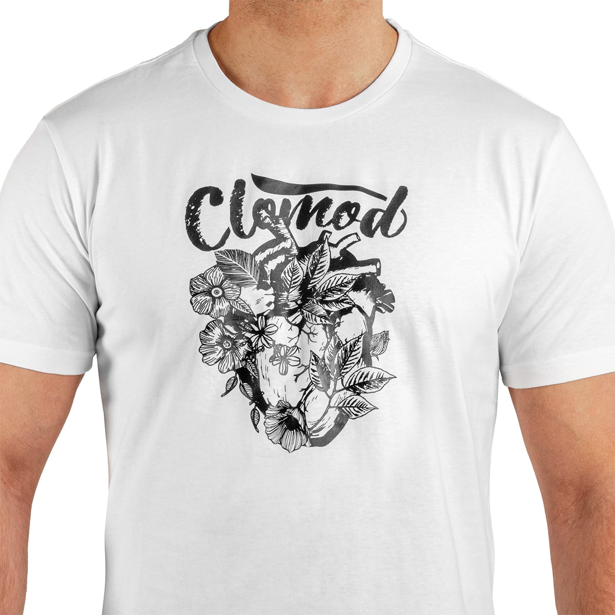 Футболка T-Shirt Pentagon Clomod Flower Heart - White