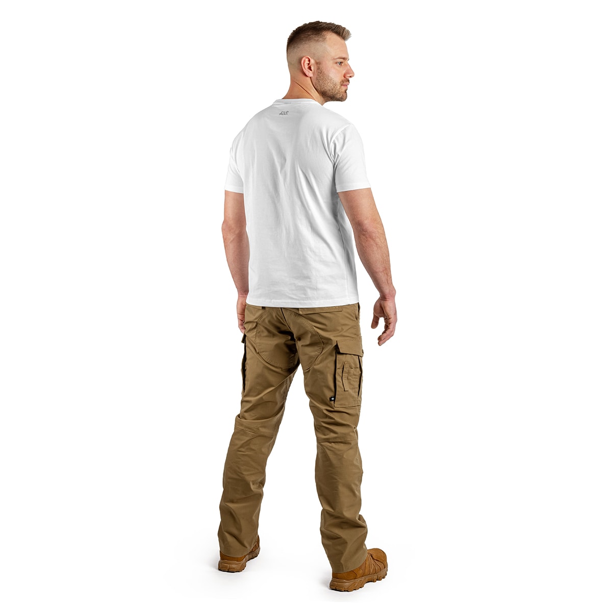 Koszulka T-shirt Pentagon CloMod Leaves - White