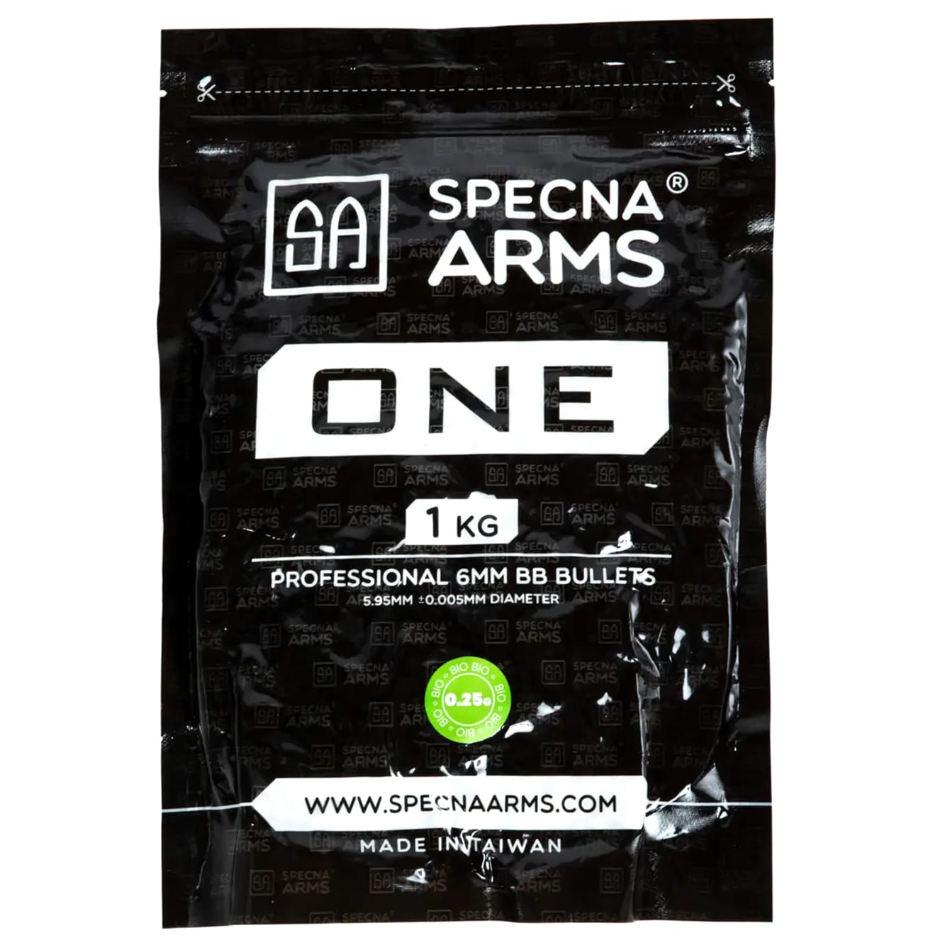 Kulki ASG biodegradowalne Specna Arms One Bio 0,25 g 1 kg - Białe