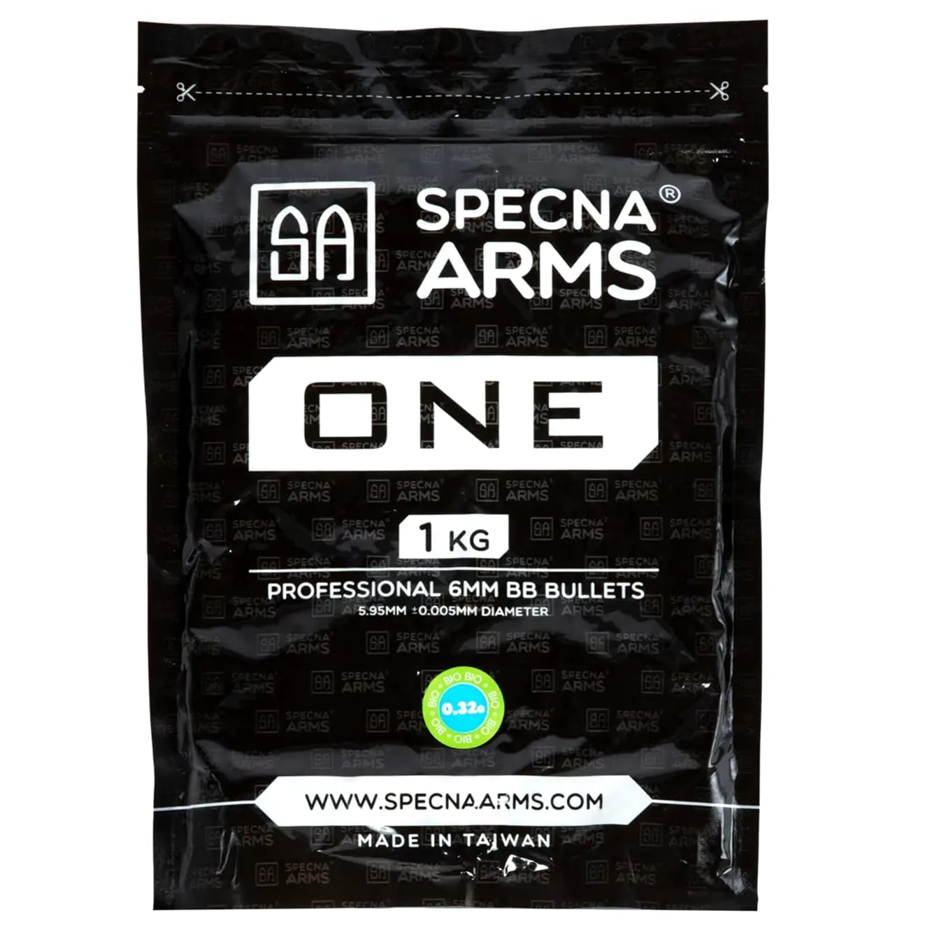 Kulki ASG biodegradowalne Specna Arms One Bio 0,32 g 1 kg - Białe