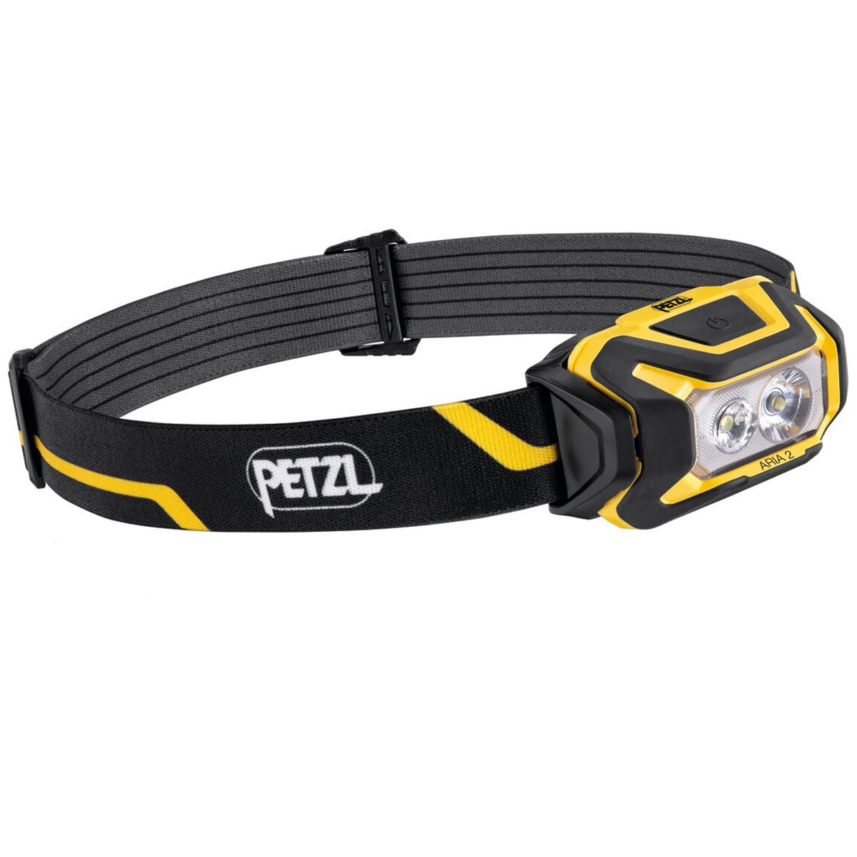 Налобний ліхтарик Petzl Aria 2 Black/Yellow - 450 люменів