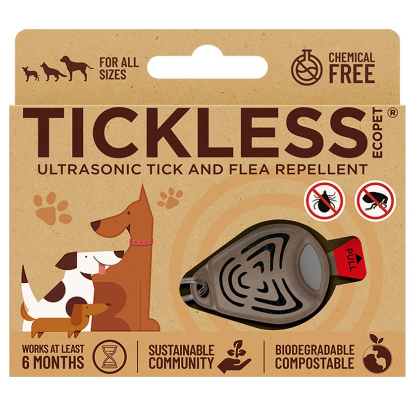 Ультразвуковий відлякувач кліщів TickLess Pet - для тварин - Eco