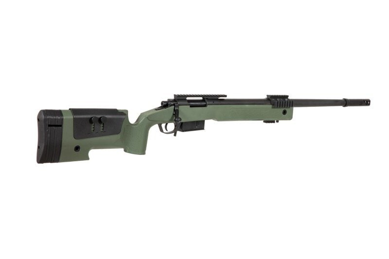 Снайперська гвинтівка Specna Arms SA-S03 CORE ASG - Oливково-зелена