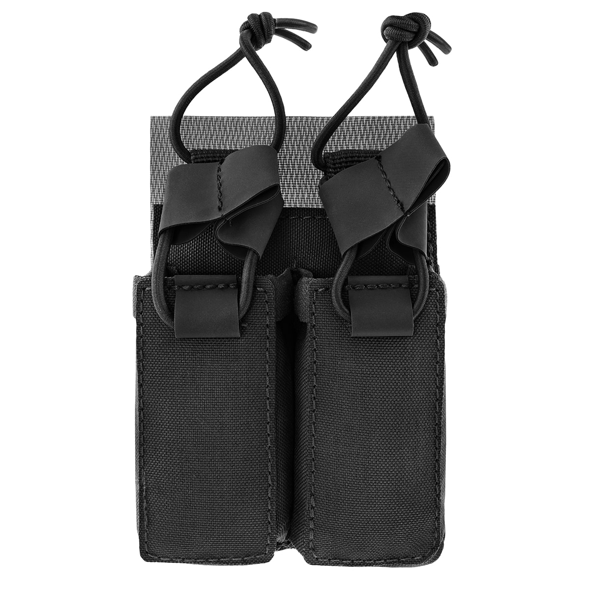 Ładownica Mil-Tec Double Magazine Pouch Hook & Loop Backside na 2 magazynki - Black