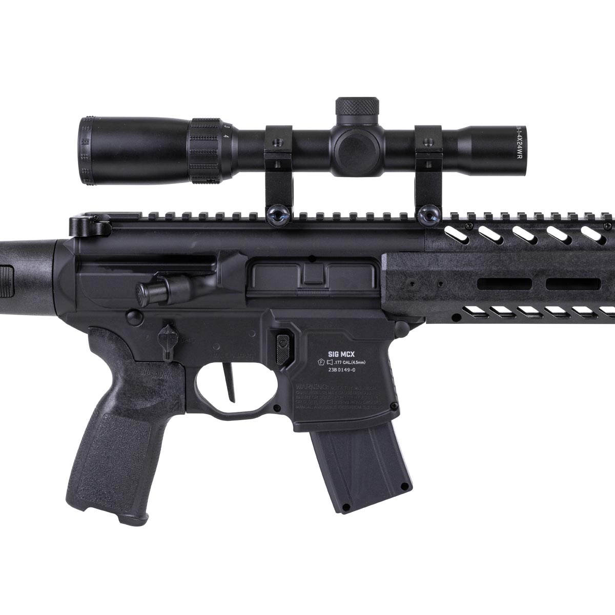 Wiatrówka Sig Sauer MCX 4,5 mm Gen. 2 z lunetą 1-4X24 - Black
