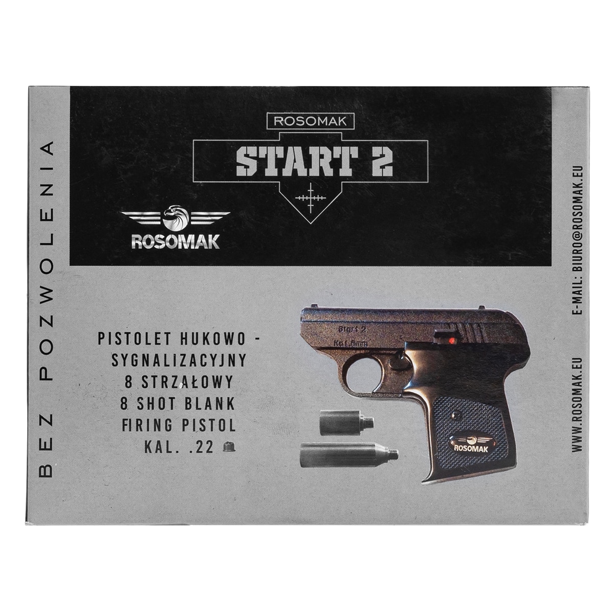 Pistolet hukowy BAS Start-2 kal. 6 mm short Limited Edition 