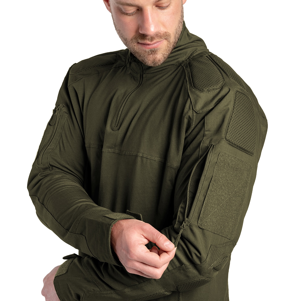 Bluza Mil-Tec Combat Shirt Chimera - Olive