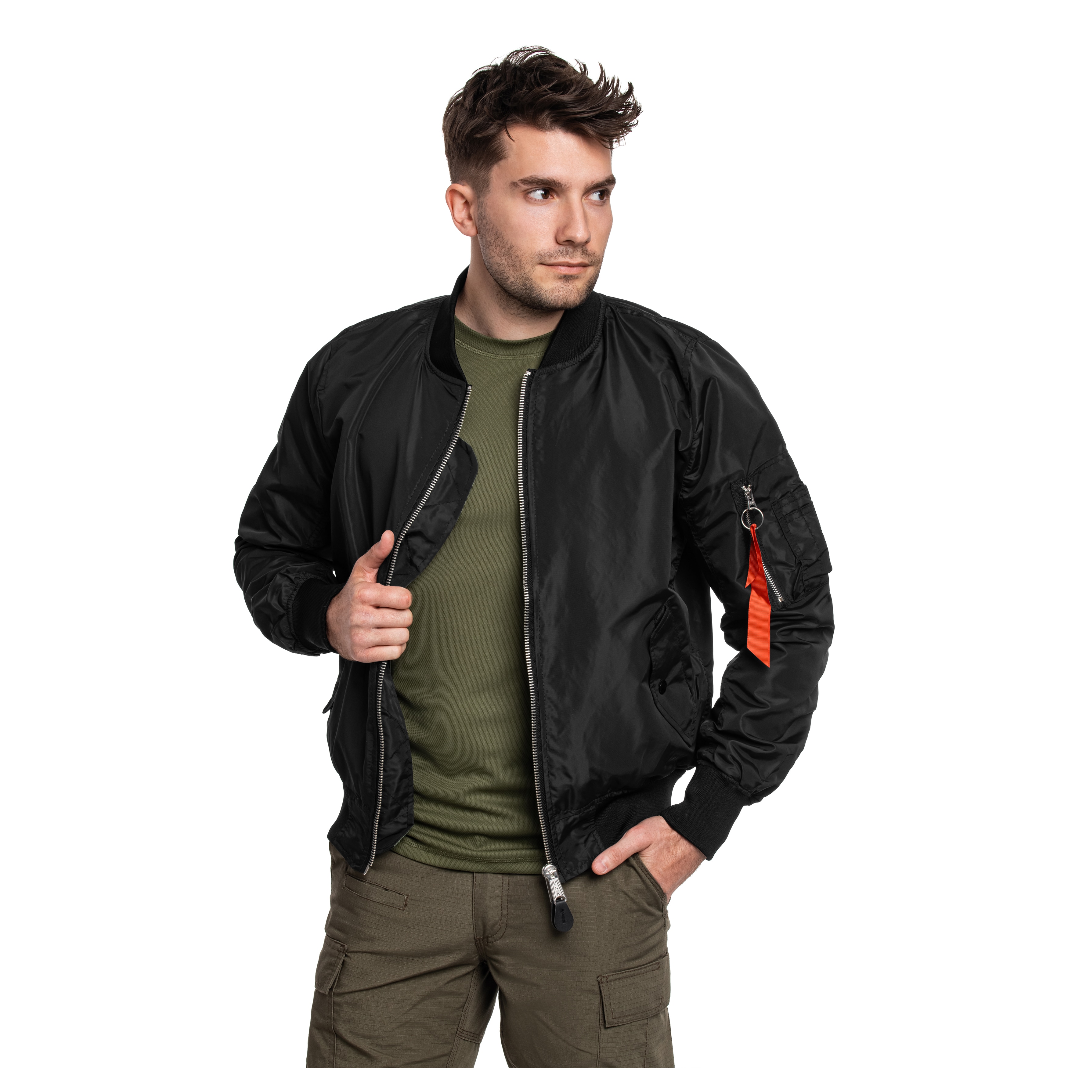 Kurtka Mil-Tec MA-1 Flyers Summer - Black