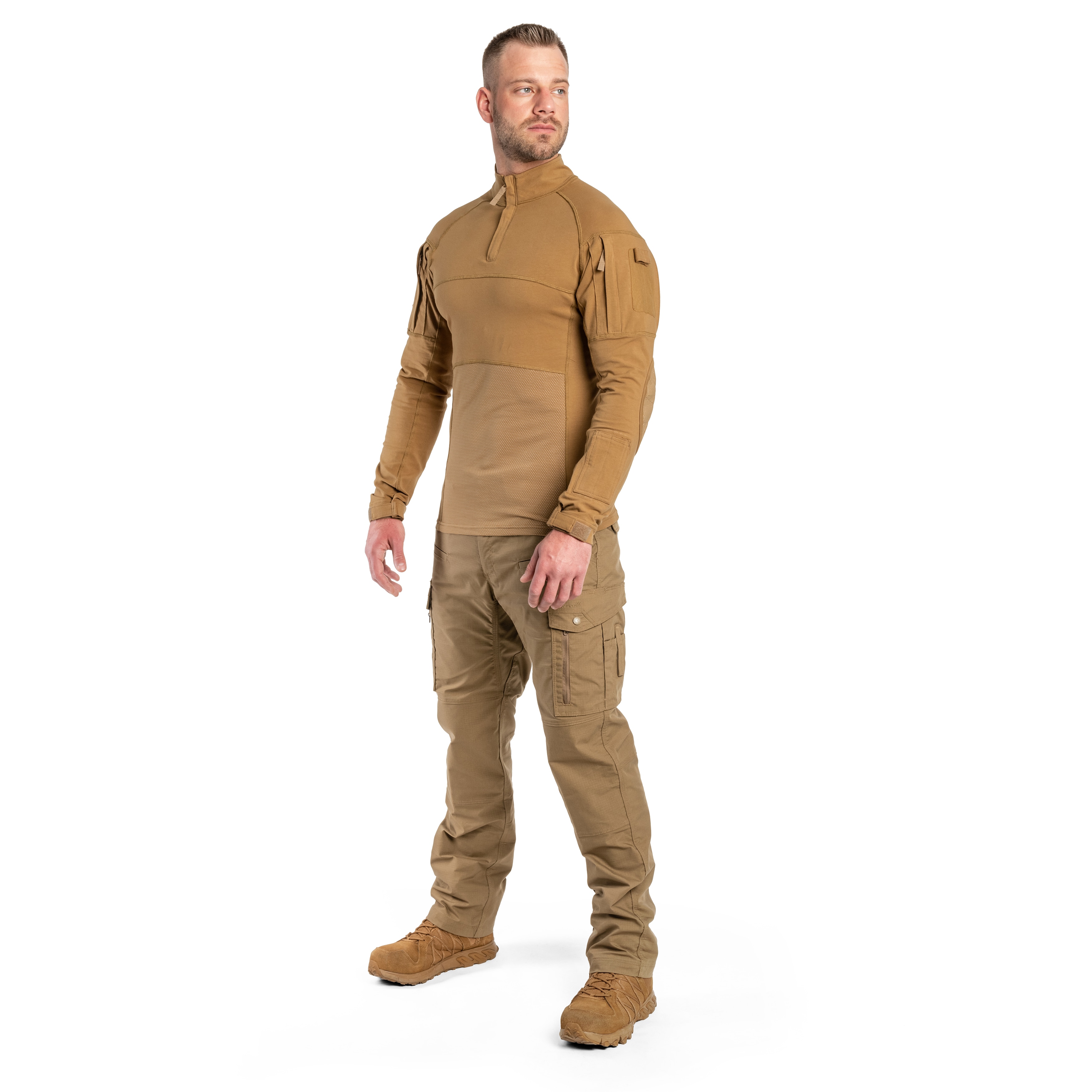 Bluza Mil-Tec Combat Shirt Assault Field - Dark Coyote