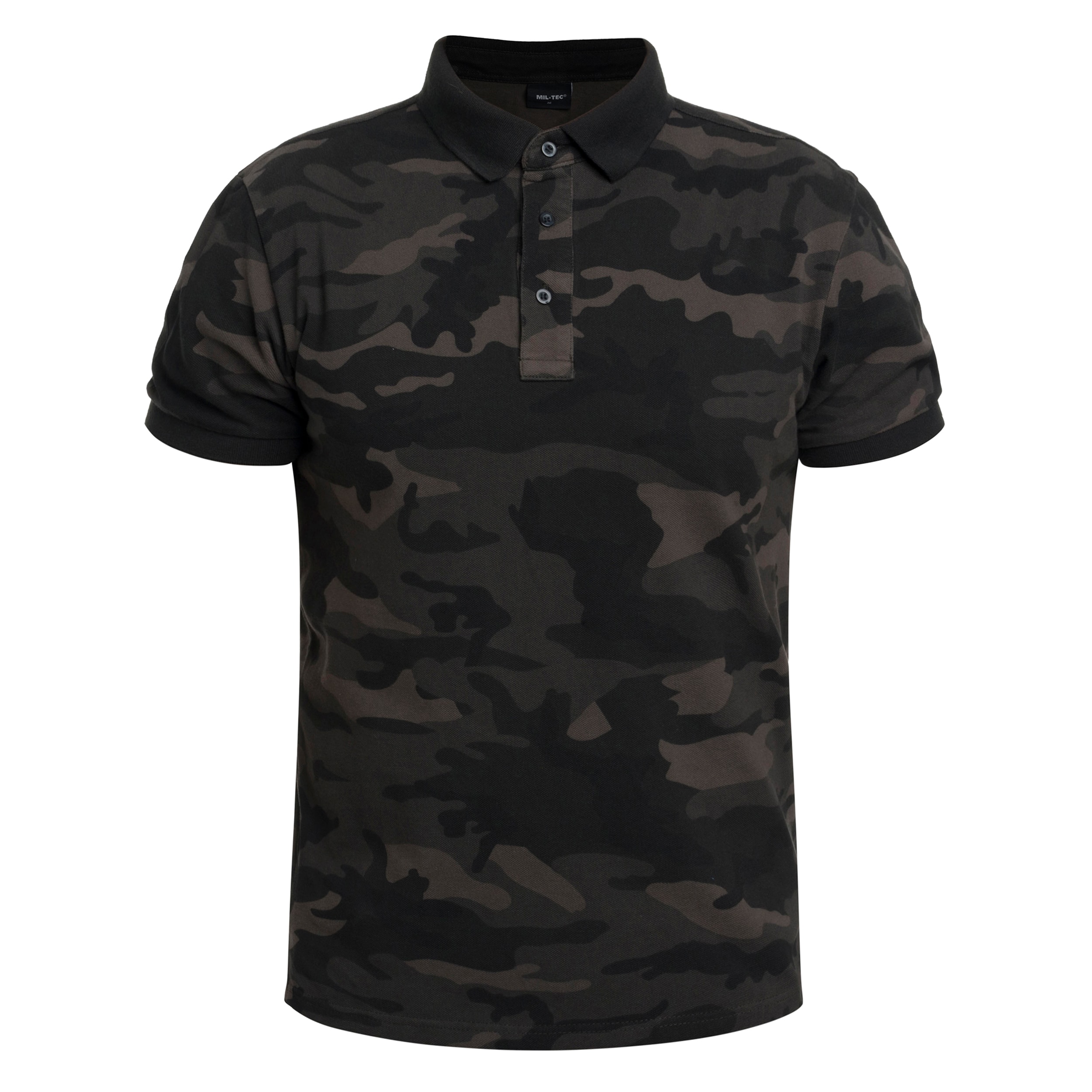 Koszulka polo Mil-Tec Prewash - Dark Camo