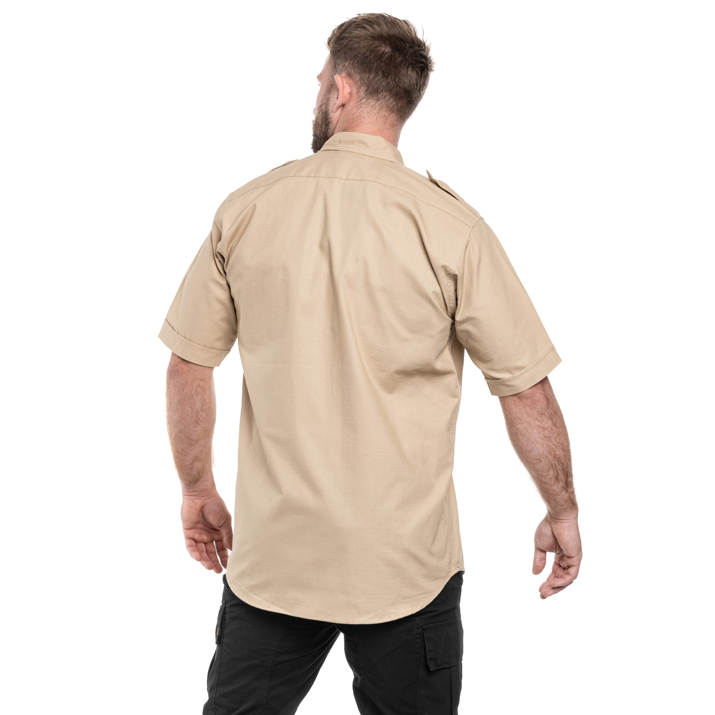 Koszula Mil-Tec Tropical Rip-Stop Short Sleeve - Khaki