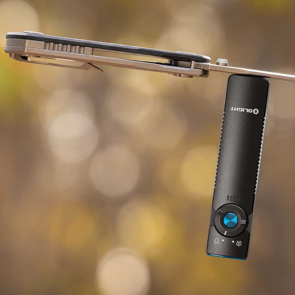 Latarka Olight Arkfeld UV Black - 1000 lumenów