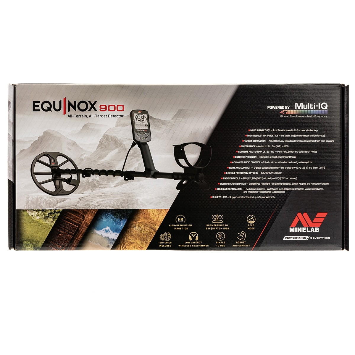 Металошукач Minelab Equinox 900