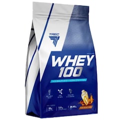 Odżywka białkowa Trec Whey 100 700 g Masło orzechowe - suplement diety