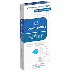 Narkotest multitest Hydrex na narkotyki w ślinie - 6 substancji