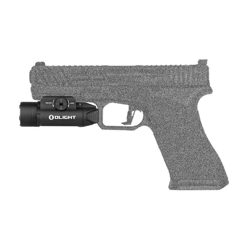 Olight PL-3R Valkyrie Black weapon flashlight - 1500 lumens