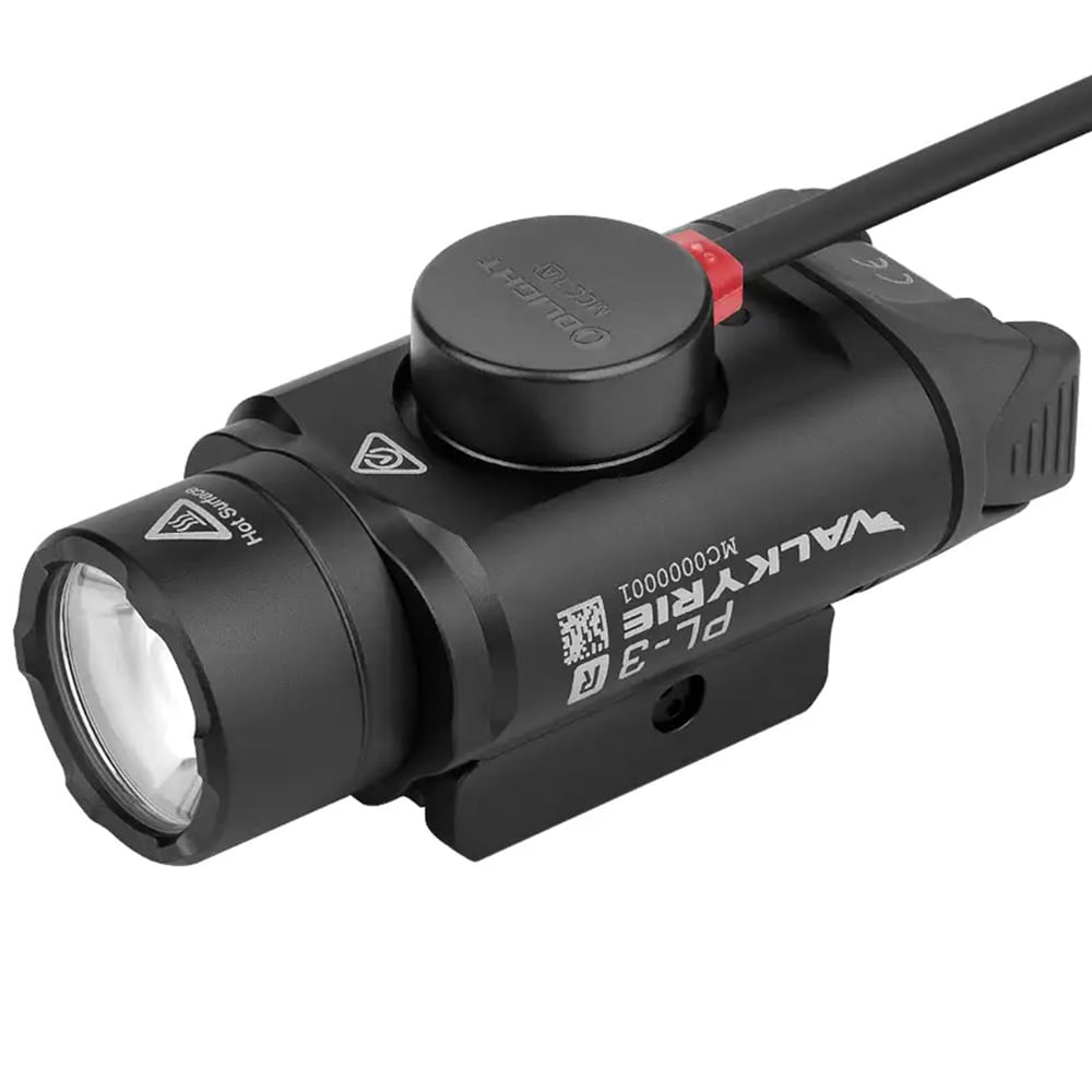 Olight PL-3R Valkyrie Black weapon flashlight - 1500 lumens