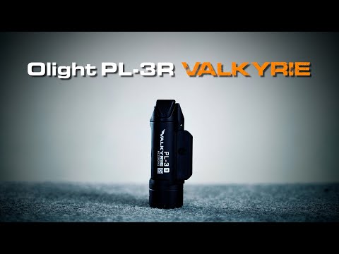 Збройовий ліхтарик Olight PL-3R Valkyrie Black - 1500 люменів