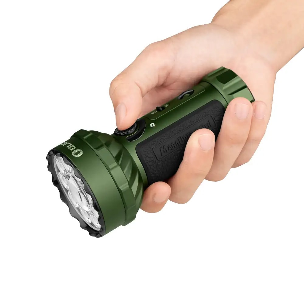 Latarka akumulatorowa Olight Marauder Mini Olive Drab Green - 7000 lumenów, zasięg 600 m