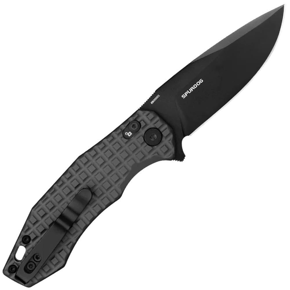Oknife Spurdog folding knife Gunmetal Grey - D2 tool steel