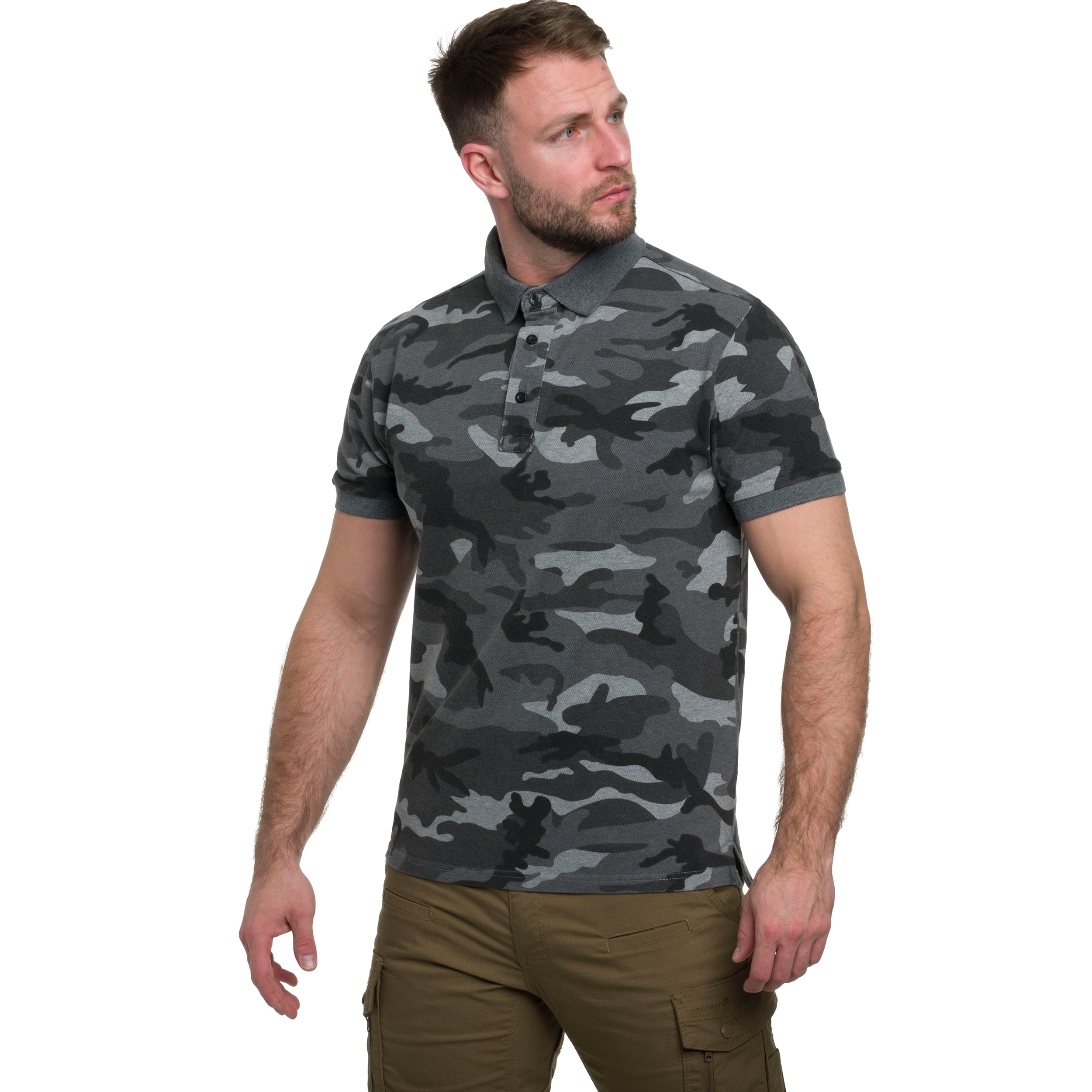 Koszulka polo Mil-Tec Prewash - Urban