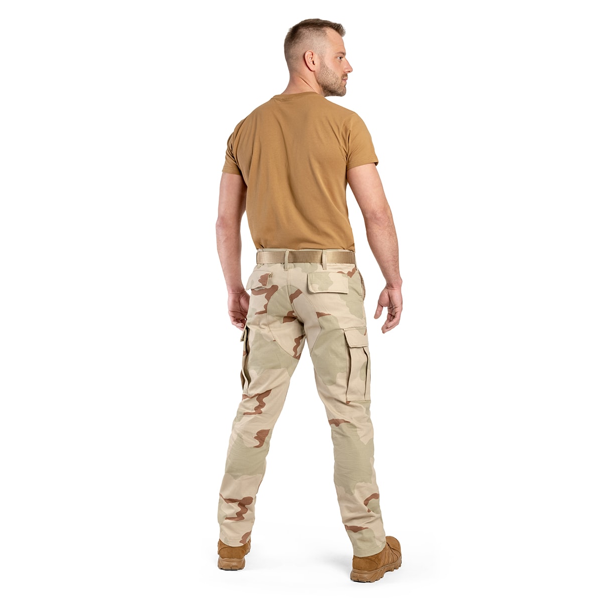 Spodnie wojskowe Mil-Tec Teesar RipStop BDU Slim Fit - US Desert