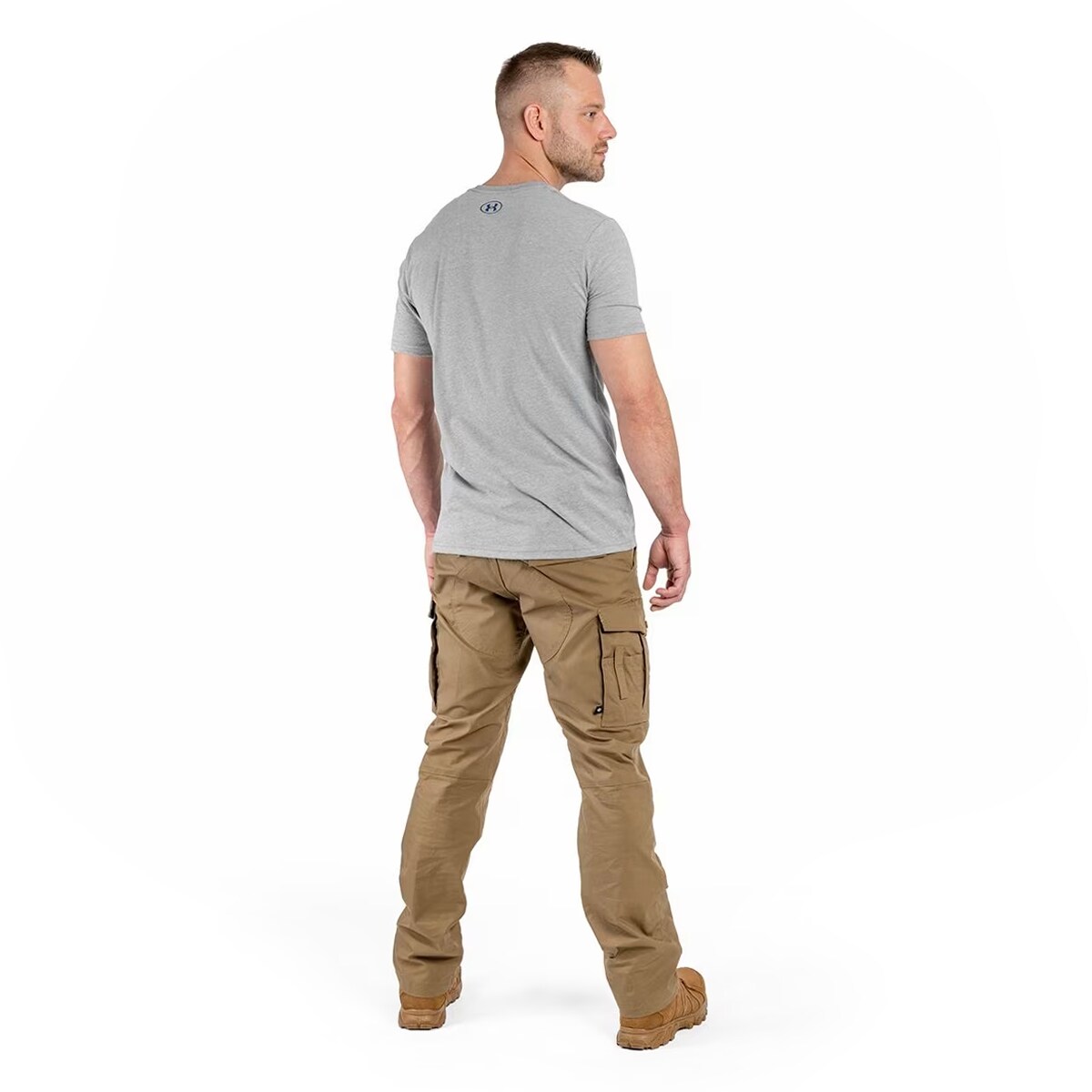 Koszulka termoaktywna Under Armour GL Foundation - Light Grey