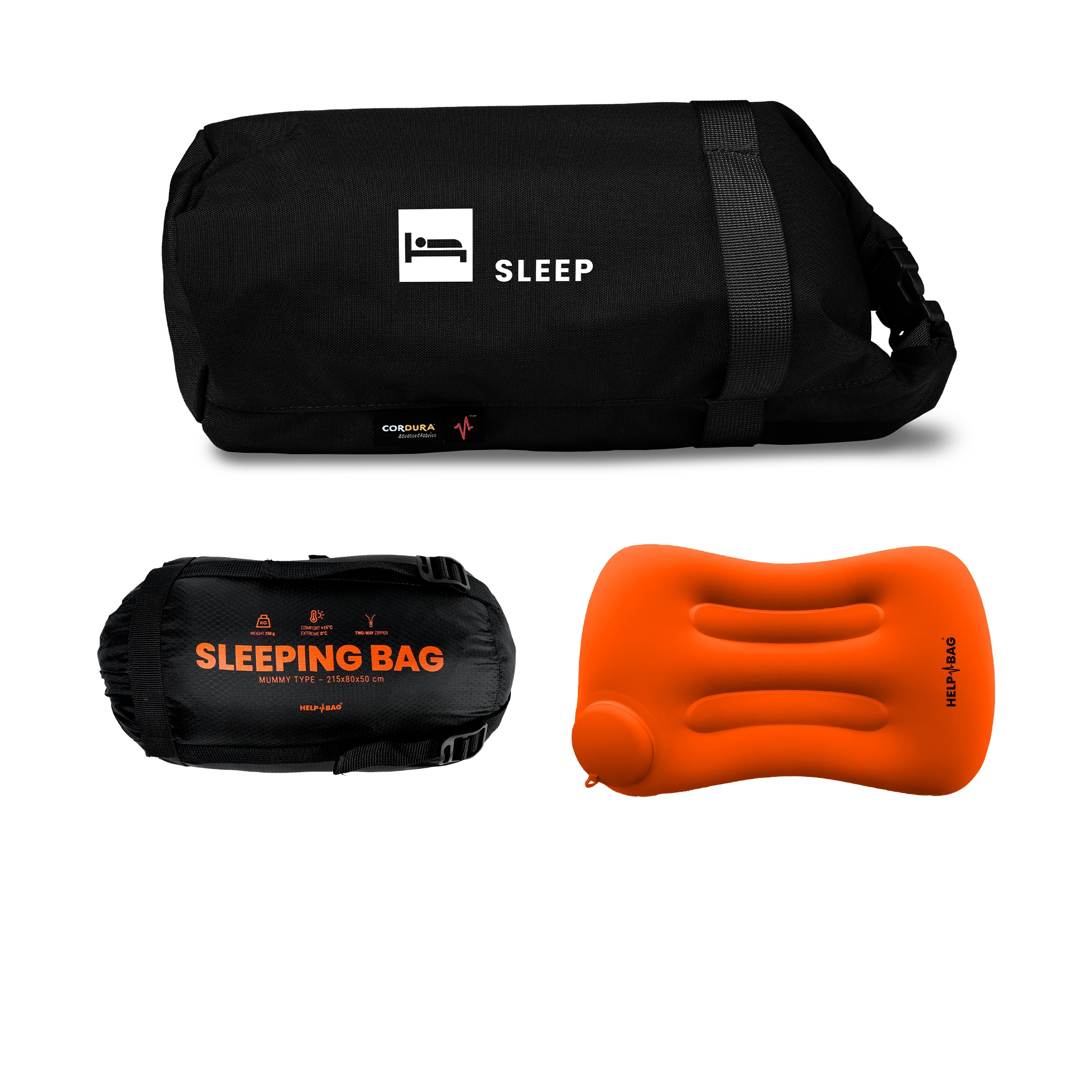 Zestaw awaryjny Help Bag Max - Shadow Black