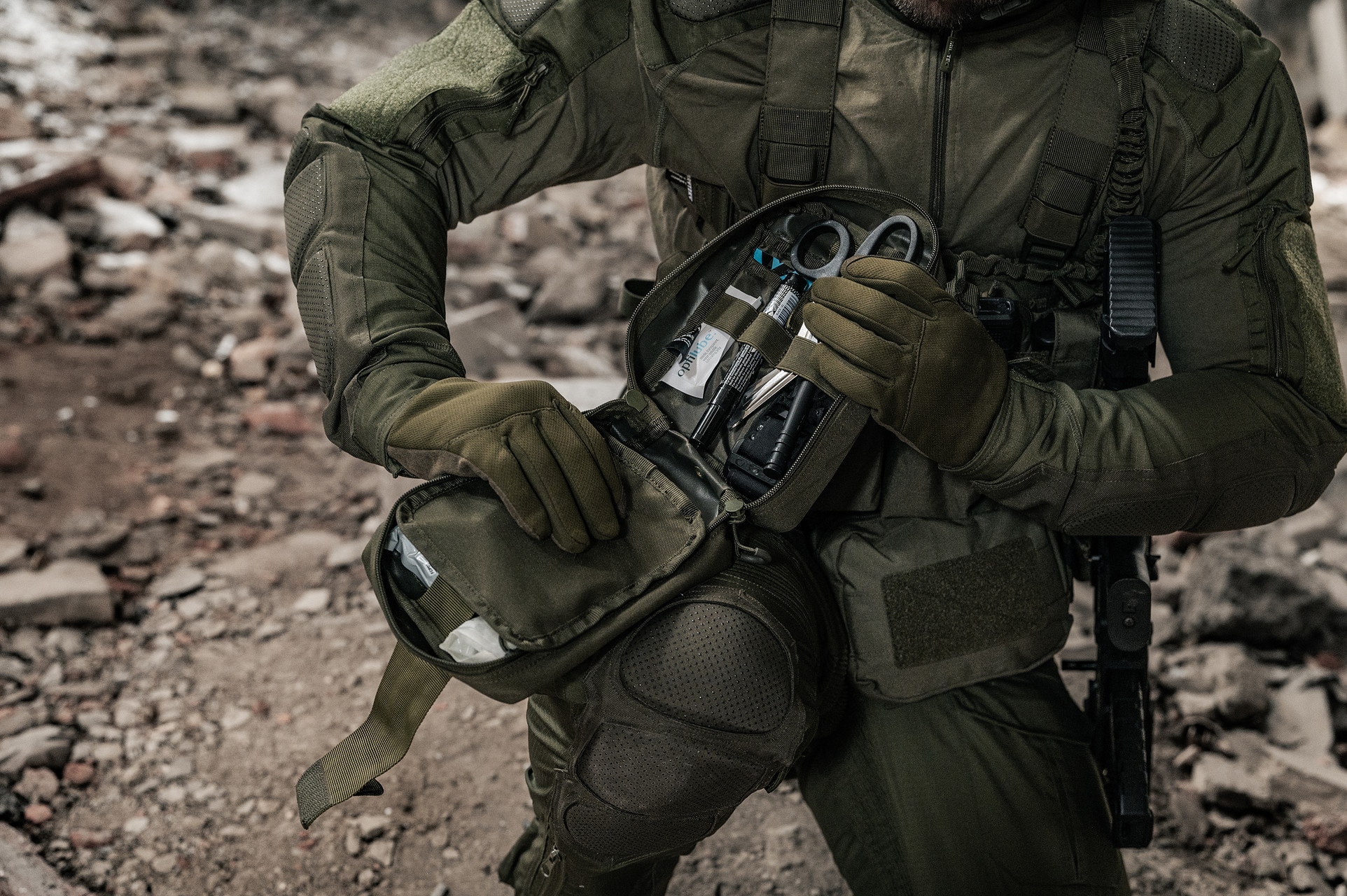 Spodnie Mil-Tec Chimera - Olive