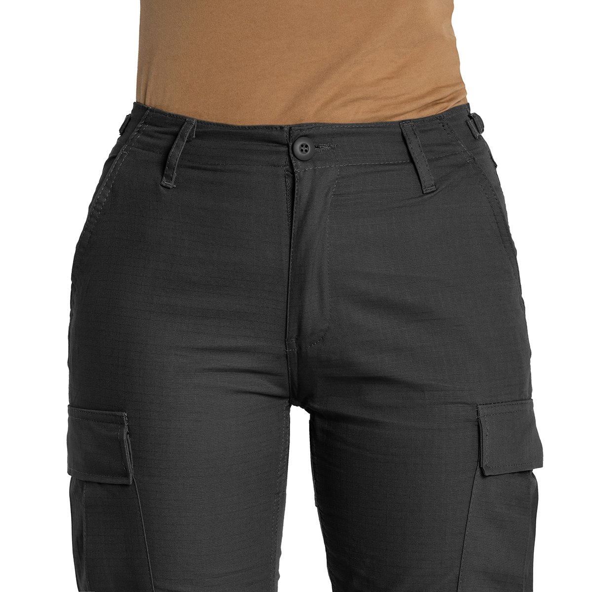 Жіночі штани Brandit Cargo BDU Rip-Stop - Black