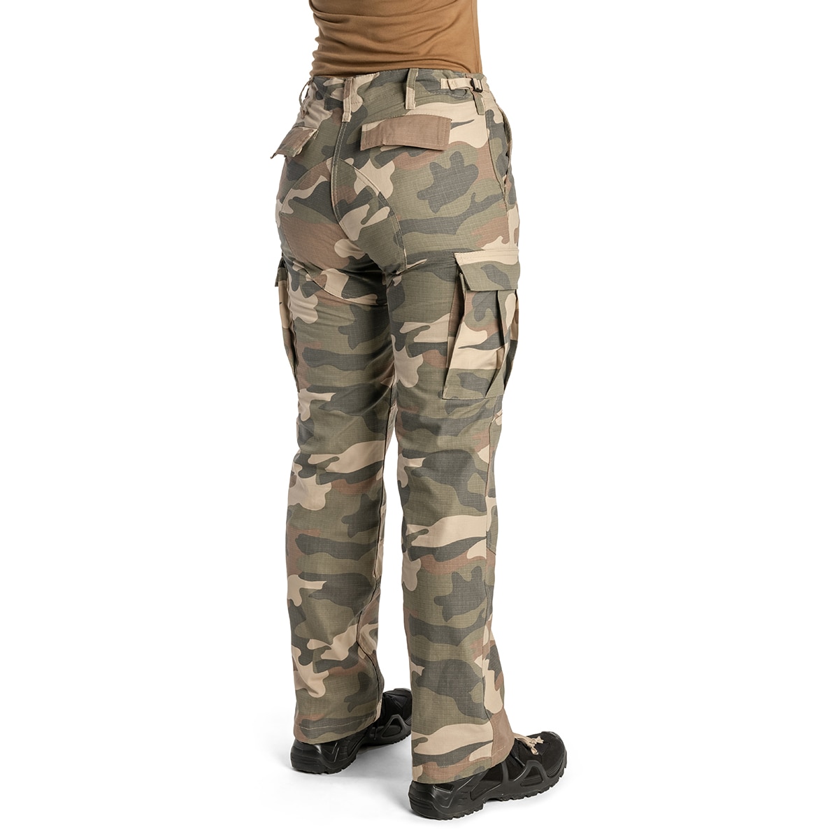 Spodnie damskie Brandit Cargo BDU Rip-Stop - Light Woodland