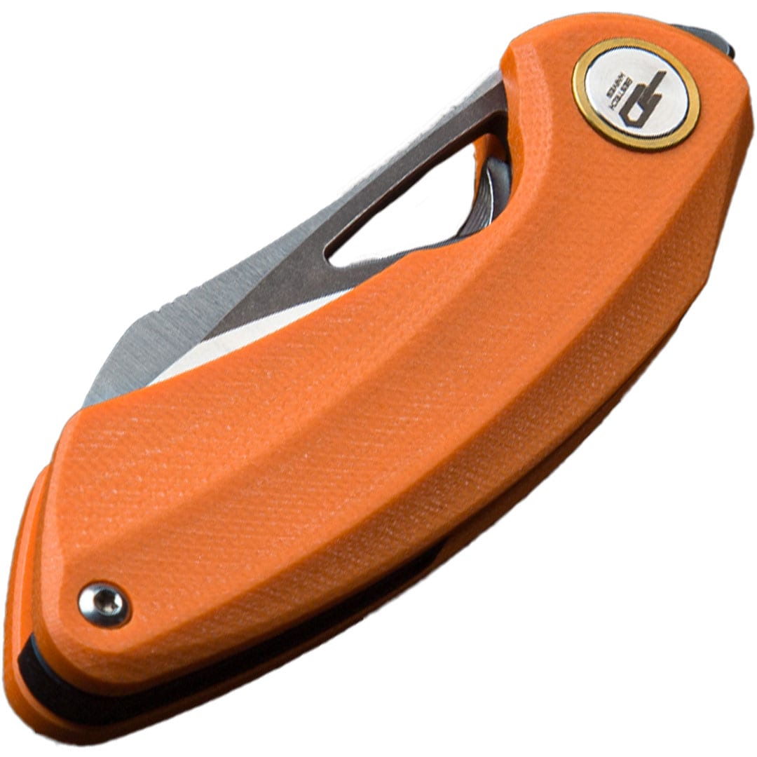 Bestech Knives Bihai folding knife by Ostap Hel - Orange