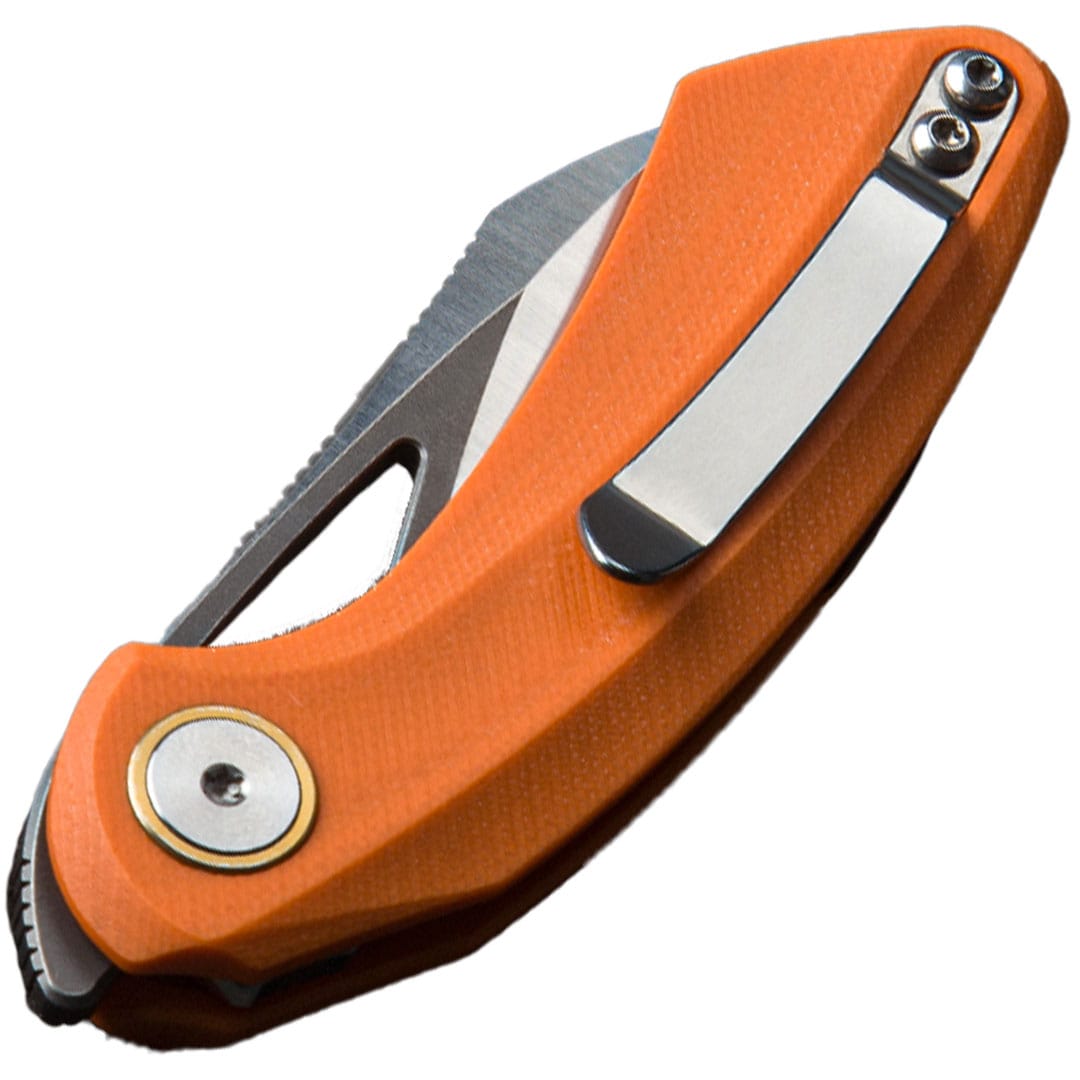 Bestech Knives Bihai folding knife by Ostap Hel - Orange