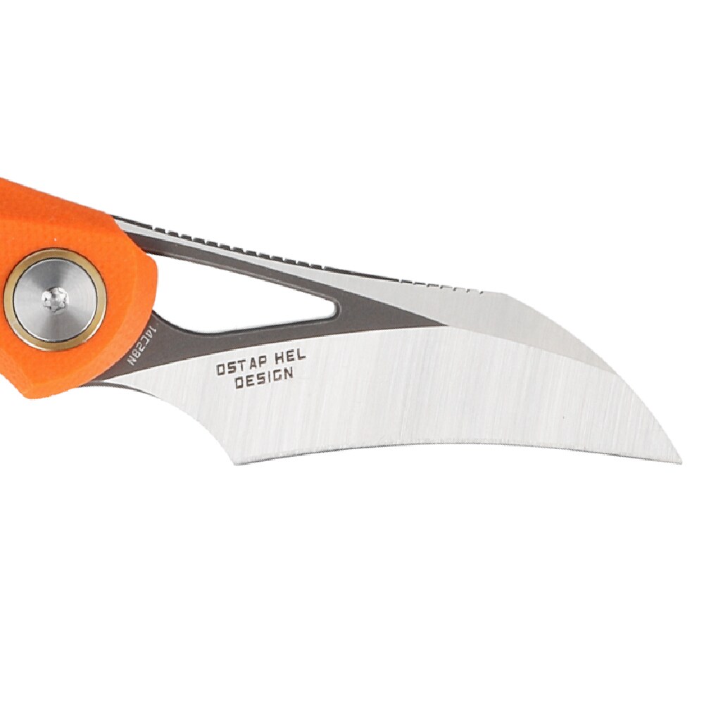 Bestech Knives Bihai folding knife by Ostap Hel - Orange