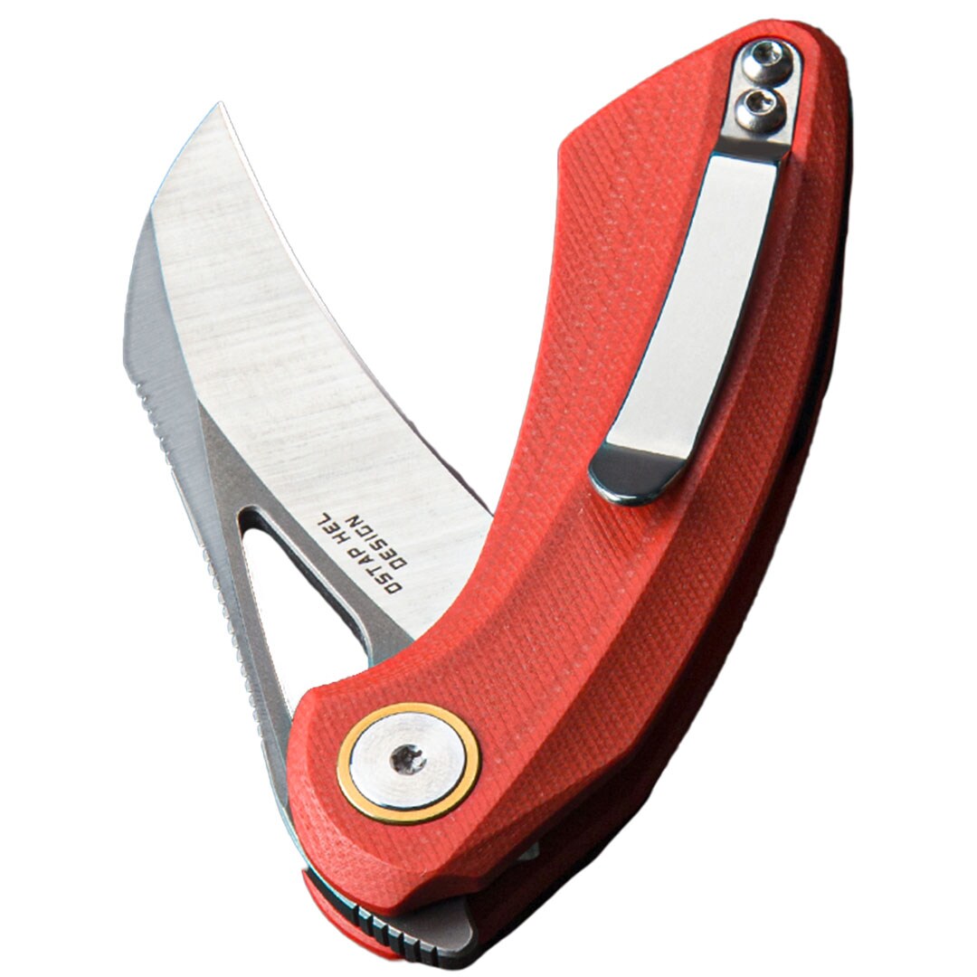 Складаний ніж Bestech Knives Bihai by Ostap Hel - Red