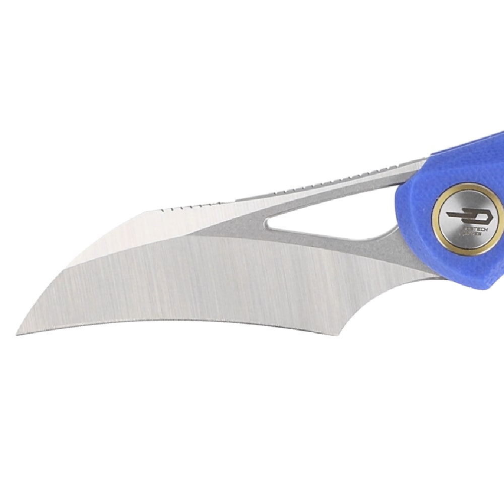 Nóż składany Bestech Knives Bihai by Ostap Hel - Stonewash/Blue