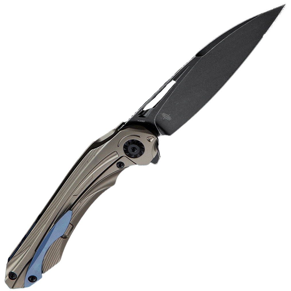 Складаний ніж Bestech Knives Wibra - Bronze/Black Blade