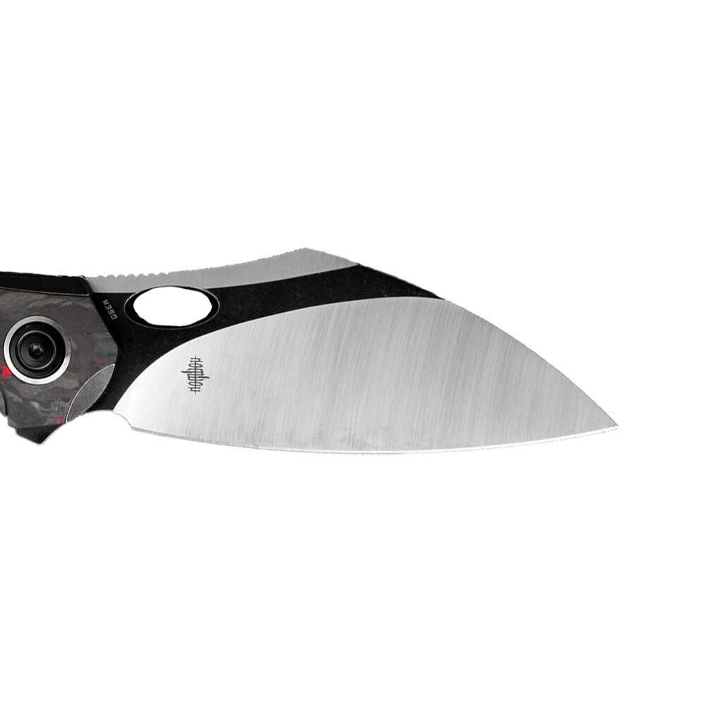 Складаний ніж Bestech Knives Nogard - Black/Red Marble