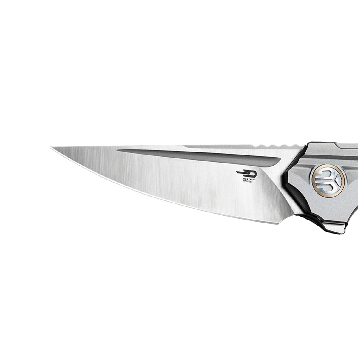 Складаний ніж Bestech Knives Vigil - Satin Blade/Grey Titanium