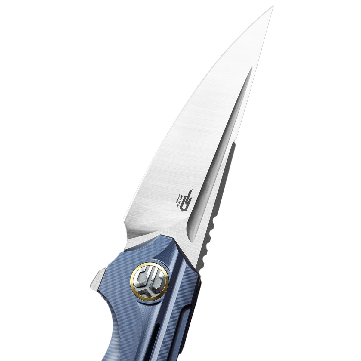 Складаний ніж Bestech Knives Vigil - Satin Blade/Blue Titanium